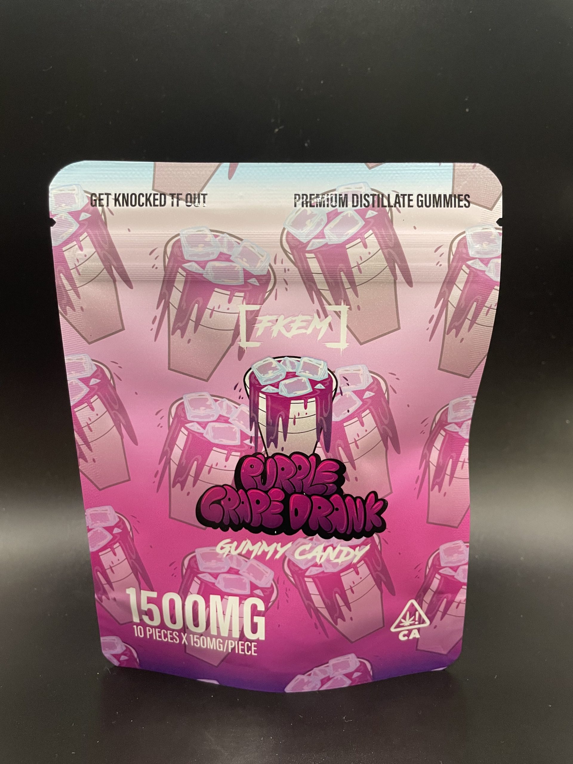 FKEM Cannabis Infused Gummies – 1500mg – Fuego Packs Miami Weed